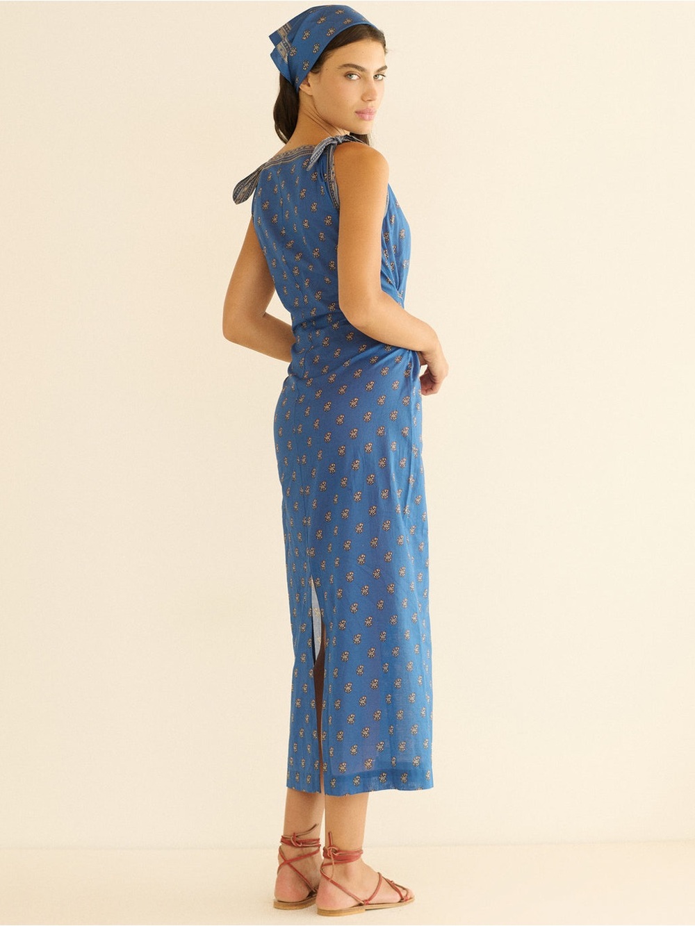 NWOT Doen Amorette Dress in Eartha Paisley- Size M - Picture 4 of 11